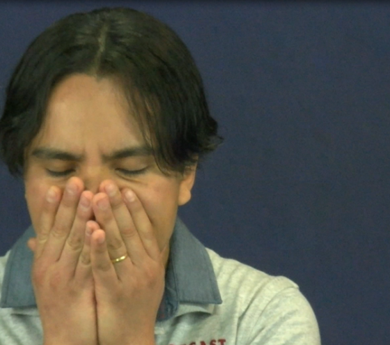 Ya no soportaba más